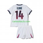 Camisolas de futebol Paris Saint-Germain Desire Doue 14 Criança Equipamento Alternativa 2026/27 Manga Curta